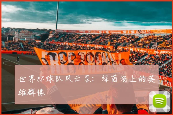 世界杯球队风云录：绿茵场上的英雄群像